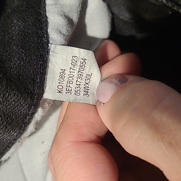 Axist Black Mens Jean Size 34 - Picture 7 of 8